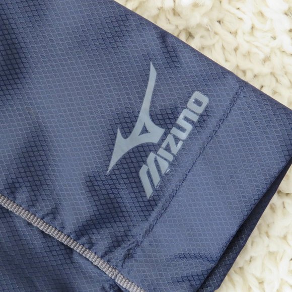 Mizuno* Men's Short Sleeve 1/4 Zipper Front Pull-Over Windbreaker~ Size Large - Picture 3 of 11